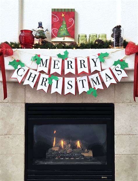 diy christmas banner ideas